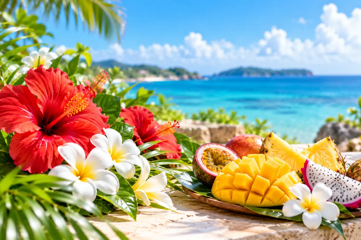 Tropical Bouquet 果実の余韻の香りのイメージ