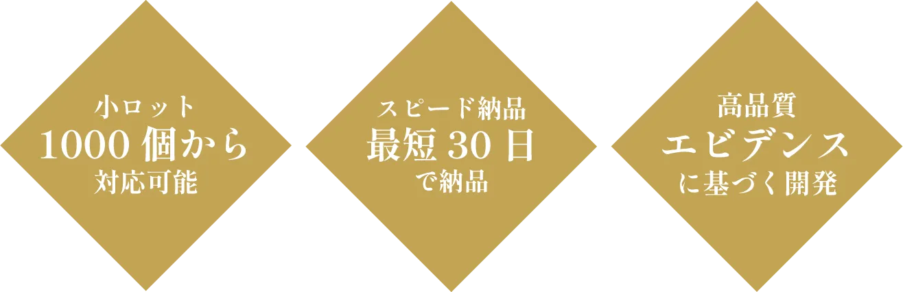アットモアOEMの特長